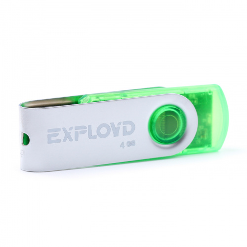 Флеш-накопитель USB 4GB Exployd 530 зелёный (EX004GB530-G) фото 3 Флеш-накопитель USB 4GB Exployd 530 зелёный (EX004GB530-G) фото 3