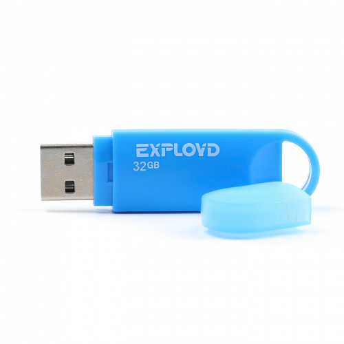 Флеш-накопитель USB 32GB Exployd 570 синий (EX-32GB-570-Blue) фото 2 Флеш-накопитель USB 32GB Exployd 570 синий (EX-32GB-570-Blue) фото 2