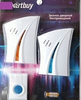 Звонок SMARTBUY дверной беспроводной с цифр. код., IP44, два динамика, одна кнопка (SBE-21-DP5-32) (1/60)