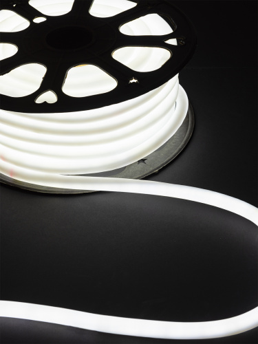 Неон гибкий TDM круглый SMD2835-120 LED/м-220 В-6,5 Вт/м-IP67-6000 K (25м) (1/1/25) (SQ0331-1518) фото 2
