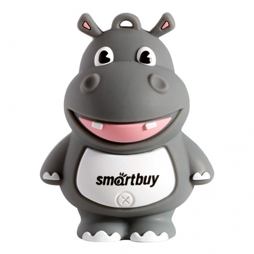 Флеш-накопитель USB  32GB  Smart Buy Wild series  Гиппопотам (SB32GBHip)