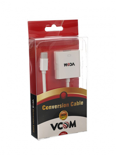 Кабель-переходник miniDP (M)--> HDMI (F) VCOM <VHD6055> (1/50) фото 3 Кабель-переходник miniDP (M)--> HDMI (F) VCOM <VHD6055> (1/50) фото 3