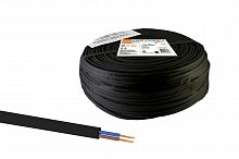 Провод НАРОДНЫЙ ШВВПмб 2х0,5 (100м), черный (SQ0120-0303)