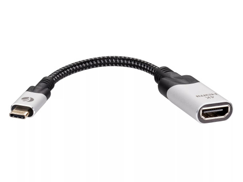 Переходник USB 3.1 Type-C(M)--> HDMI A(f) 4K@60Hz, 0.15m ,Alum ,VCOM <CU423MV-4K> (1/150) Переходник USB 3.1 Type-C(M)--> HDMI A(f) 4K@60Hz, 0.15m ,Alum ,VCOM <CU423MV-4K> (1/150)