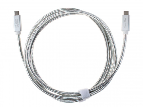 Кабель USB 3.1 Type Cm -- Cm  IC 5А 20Gbs длина 2M, Telecom <TC420S-2M> черный (1/125) фото 3