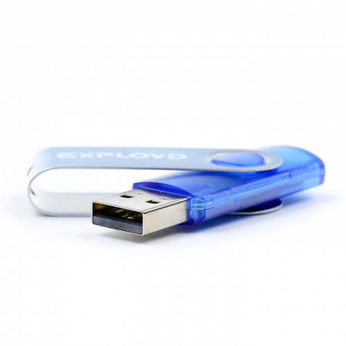 Флеш-накопитель USB 4GB Exployd 530 синий (EX004GB530-Bl) фото 6 Флеш-накопитель USB 4GB Exployd 530 синий (EX004GB530-Bl) фото 6