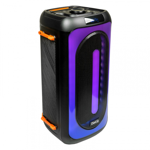 Портативная акустика напольная DIALOG Oscar AO-150, 40WRMS, Караоке с беспр. микр., BT+FM+USB+SD+LED, черный (1/1) фото 3