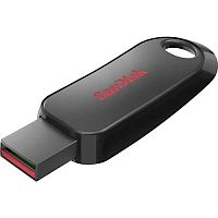 Флеш-накопитель USB  32GB  SanDisk  Cruzer Snap  чёрный (SDCZ62-032G-G35)