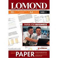 Фотобумага LOMOND A4 90 г/м2 матовая 500 лист. (1/5) (C0023972)