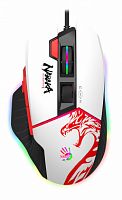 Мышь проводная игровая A4TECH Bloody W95 Max (12000dpi) USB, белый/рисунок (1/20) (W95 MAX NARAKA)