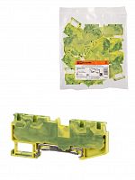 Зажим клеммный безвинтовой ЗКБ PEN быстрого зажима 4 вывода 2,5 мм2 (Ph-C PT 2,5-Q-PE) TDM (10/320) (SQ0822-0165)