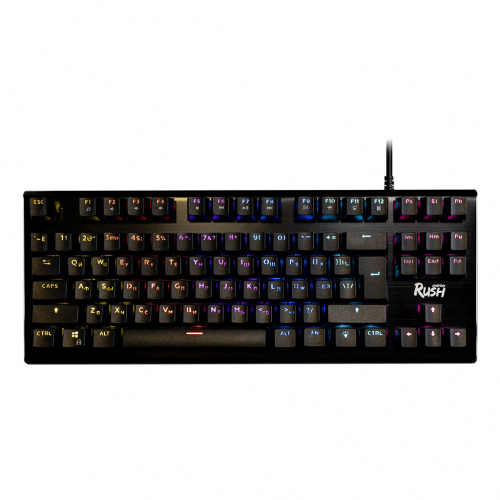Клавиатура проводная игровая механическая Smartbuy RUSH Z33 USB (SBK-313MG-K), черная (1/10)