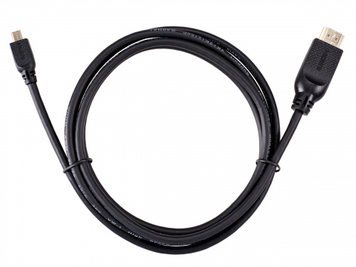 Кабель HDMI-19M --MicroHDMI-19M ver 2.0 1.8m VCOM <CG587-1.8M> (1/60) фото 7