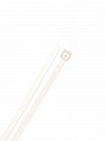 Cтяжка-хомут (нейлон) 2.5 х 100 мм. (100шт./уп.), белая (цена за упаковку-100 шт!!!) (TIE2.5X100MM-W)