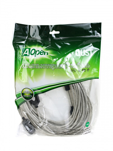 Кабель-адаптер AOPEN USB 2.0 - repeater (AM-AF), 15 м. (1/20) (ACU823-15M) фото 3