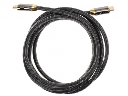 Кабель HDMI 19M/M,ver. 2.1, 8K@60 Hz 3m метал разъемы, нейлоновая оплетка TELECOM <TCG300-3M> (1/40) фото 2 Кабель HDMI 19M/M,ver. 2.1, 8K@60 Hz 3m метал разъемы, нейлоновая оплетка TELECOM <TCG300-3M> (1/40) фото 2