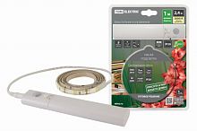 Умная подсветка TDM SMD2835-30LED/m-IP20-5В-2,4Вт-3000 К(1 м), датчик движ., 4хААА (1/45) (SQ0331-0502)
