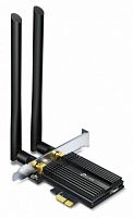PCI Express адаптер TP-LINK Archer TX50E, сетевой, WiFi + Bluetooth AX3000 (ант.внеш.несъем.) 2ант (1/40) (ARCHER TX50E)