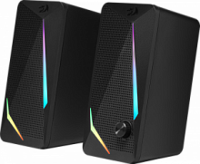 Акустическая 2.0 система REDRAGON Waltz USB + 3.5 jack, RGB, 6 Вт. (1/20) (78144)