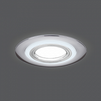 Светильник светодиодный GAUSS Backlight BL141 Кругл. Хром. Gu5.3, 3W, 3000K 1/40