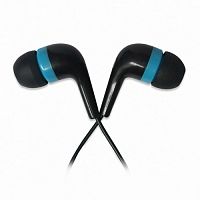 Проводные внутриканальные наушники Human Friends Valse, вкладыши, шнур 1,2 м, черно-голубые (1/200) (Valse Black)