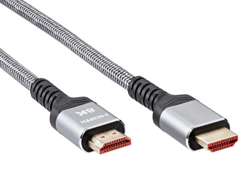 Кабель HDMI 19M/M,ver. 2.1 8KX60Hz (Econom) оплетка 3m iOpen <ACG859A-3.0> (1/35)