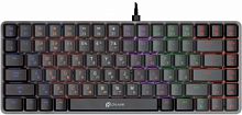 Клавиатура проводная Оклик K615X механическая серый/серебристый USB Multimedia for gamer LED (1934413)