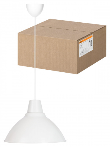 Светильник НСБ 2537/1 "Steel" 40 Вт, E27, опал, шнур белый TDM (1/1) (SQ0313-0046) Светильник НСБ 2537/1 "Steel" 40 Вт, E27, опал, шнур белый TDM (1/1) (SQ0313-0046)