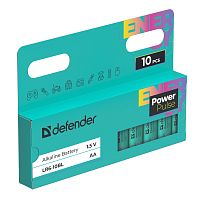 Элемент питания DEFENDER LR6 АА PowerPulse BL10 (10/200) (56034)
