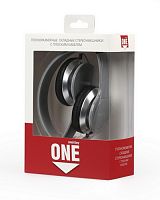 Наушники Smartbuy ONE, складная конструкция, полноразмерныеплоский кабель, серые (SBE-9430)/40