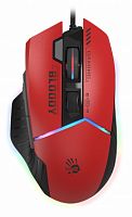 Мышь проводная игровая A4TECH Bloody W95 Max Sports (12000dpi) USB (10but), красный/черный (1/20) (W95 MAX SPORTS RED)