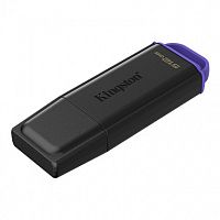 Флеш-накопитель USB 3.2  512GB  Kingston  DataTraveler Exodia  чёрный/фиолетовый (DTXG2/512GB)