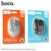 Беспроводная мышь HOCO GM34 Nuevo, 1600 DPI, USB, 4 кнопки, цвет: чёрный (1/15/90) (6942007632782)