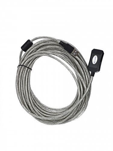 Кабель-адаптер AOPEN USB 2.0 - repeater (AM-AF), 10 м. (1/25) (ACU823-10M) фото 2