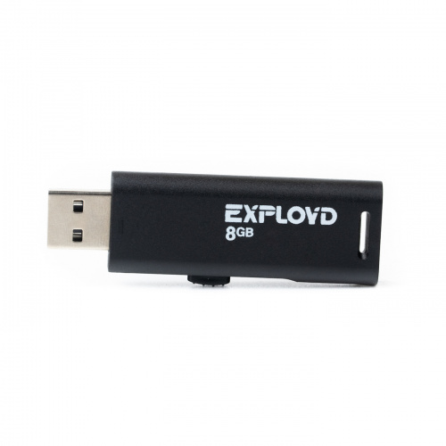 Флеш-накопитель USB 8GB Exployd 580 чёрный (EX-8GB-580-Black) Флеш-накопитель USB 8GB Exployd 580 чёрный (EX-8GB-580-Black)