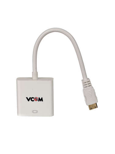 Кабель-переходник VCOM Mini HDMI M=>VGA F, 0.15 м. (1/150) (CG592) фото 2