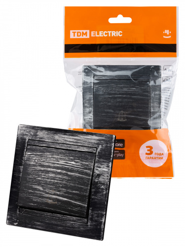 Кнопка звонковая 6А старинное серебро с/у, "Лама" (1/10) TDM (SQ1815-0627) Кнопка звонковая 6А старинное серебро с/у, "Лама" (1/10) TDM (SQ1815-0627)