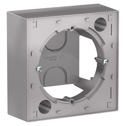 Коробка О/У ATLASDESIGN алюм. Systeme Electric ATN000300 (1/10/60)