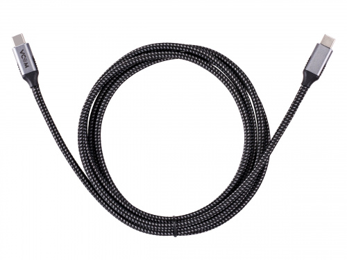 Кабель USB3.2 Gen2X2, CM->CM, 20Gbs, 100WT, 4KX60Hz, All shell, 1.8m  VCOM <CU420M-1.8M> (1/125) фото 4