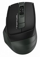Беспроводная мышь A4TECH Fstyler FB35 (2000dpi) BT/Radio USB (6but), зеленый/черный  (1/60) (FB35 MIDLIGHT GREEN)