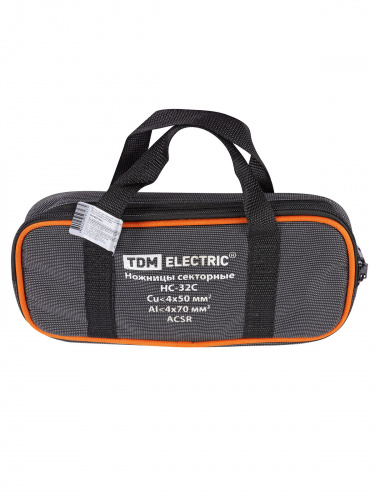 Ножницы TDM секторные НС-32C для резки бронированного кабеля, “МастерЭлектрик” (1/12) (SQ1027-0211) фото 2