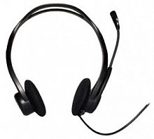 Гарнитура Logitech 960 2.4м накладные оголовье, черный (1/40) (981-000100)