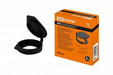 Защитная накладка для замков ЗНЗ 22х19 мм с возможностью опломбировки IP66 TDM (1/2160) (SQ0825-0010)