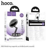 Держатель автомобильный HOCO H83 Metal, для смартфона, металл, торпедо, цвет: серый (1/12/120) (6942007647939)