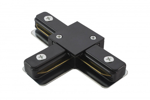 Коннектор TDM T-образный для шинопровода TLC-01-BL-T, черный (1/10/80) (SQ0369-0324)