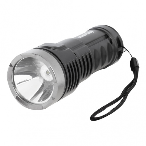 Фонарь SMARTBUY SBF-13-B аккумуляторный 4 Вт LED+ 4 Вт COB, IP44, 300Lm, 4 режима, черный (1/100)
