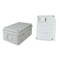 Распаячная коробка ОП 120х80х50мм, крышка, IP55, 6 вх. TDM (SQ1401-0105)