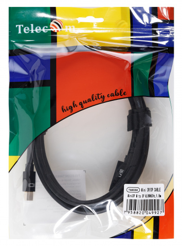 Кабель соединительный mini DP--> DP v1.4 4K@120HZ / 8K@60HZ, 1,8м TELECOM (TA683M-1.8M) (1/60) фото 2