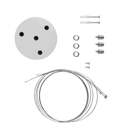 Светильник светодиодный Geometria ЭРА Ring SPO-133-W-40K-045 45Вт 4000К 3200Лм IP40 600*600*80 белый подвесной (1/5) (Б0050562) фото 7