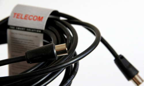 Кабель соединительный антенный 9.5mm, 75Ом,ТВ-М-->ТВ-M, 10m, Telecom (TTV9555-10M) (1/25) фото 4 Кабель соединительный антенный 9.5mm, 75Ом,ТВ-М-->ТВ-M, 10m, Telecom (TTV9555-10M) (1/25) фото 4